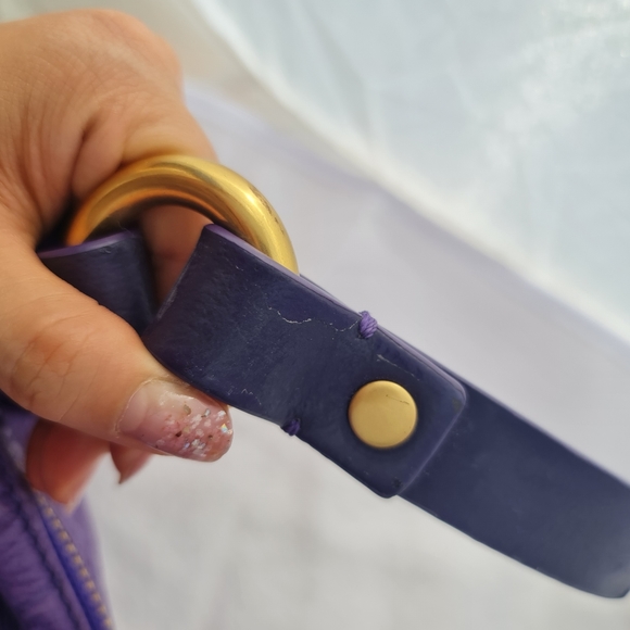 Marc Jacobs monogram leather hobo in grape purple - Picture 12 of 12